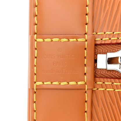 Louis Vuitton Epi Jacquard Alma BB Honey Gold 6 of 9