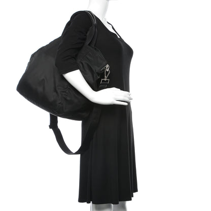 Prada Nylon Vela Shopping Tote Black 2 of 11
