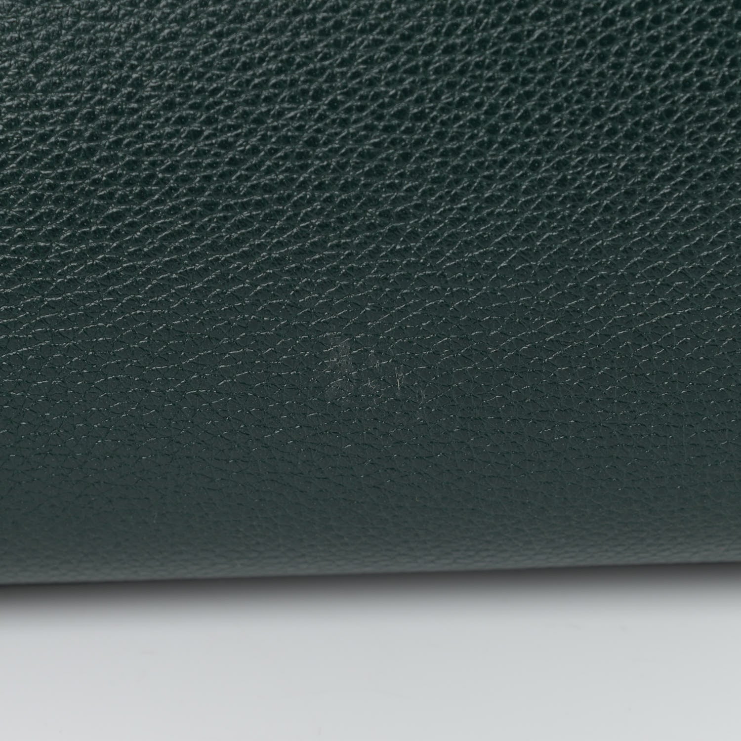 Gucci Grainy Calfskin Medium Zumi Top Handle Bag Vintage Green 10 of 10