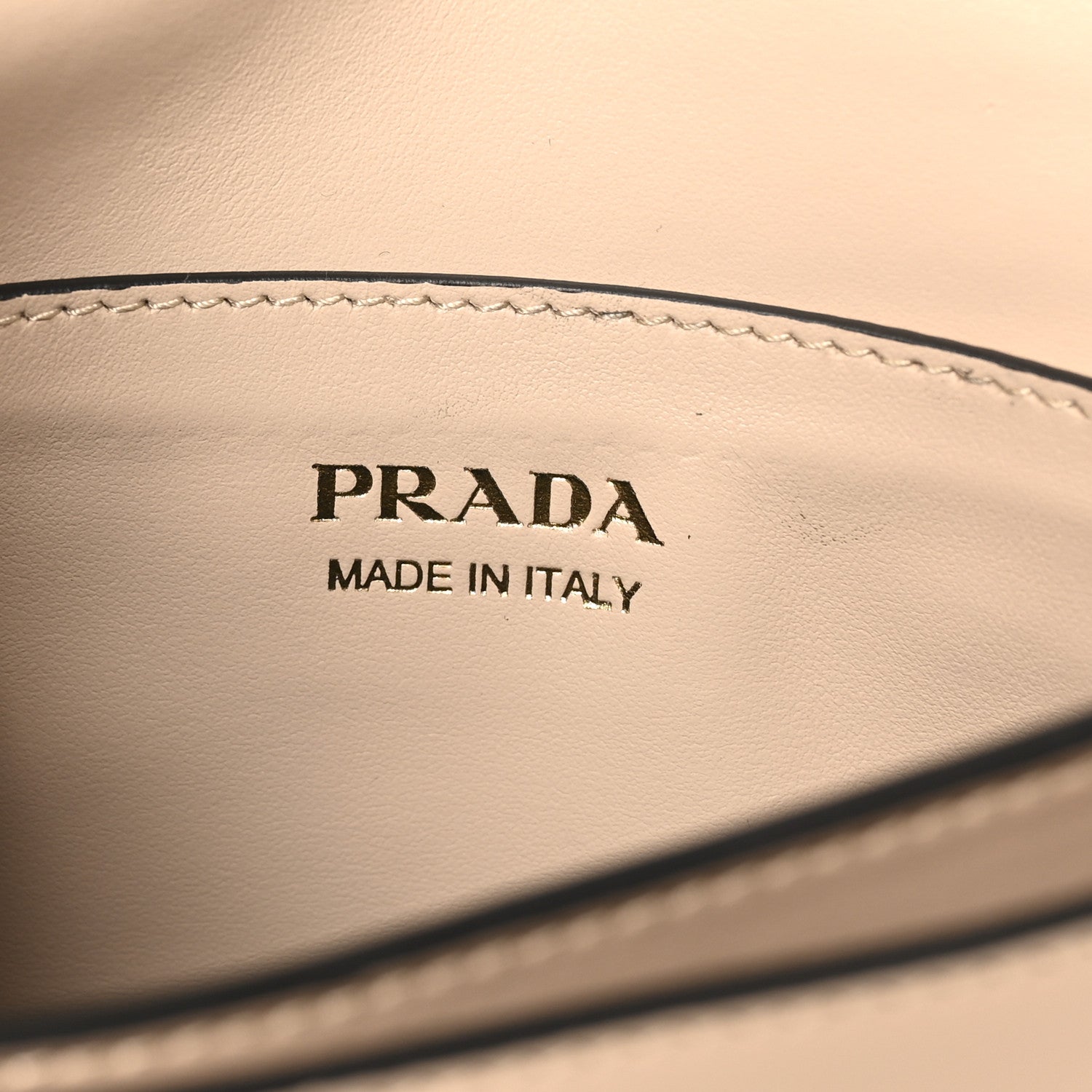Prada Box Calfskin Triangle Embleme Flap Shoulder Bag Sabbia 6 of 9