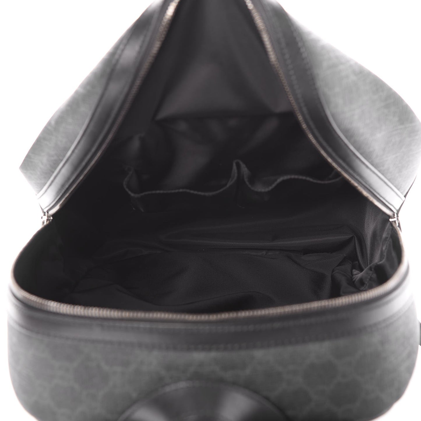GG Supreme Monogram Medium Day Backpack Grey Black