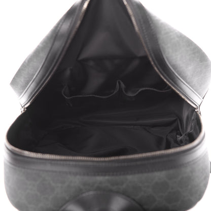Gucci GG Supreme Monogram Medium Day Backpack Grey Black 5 of 9