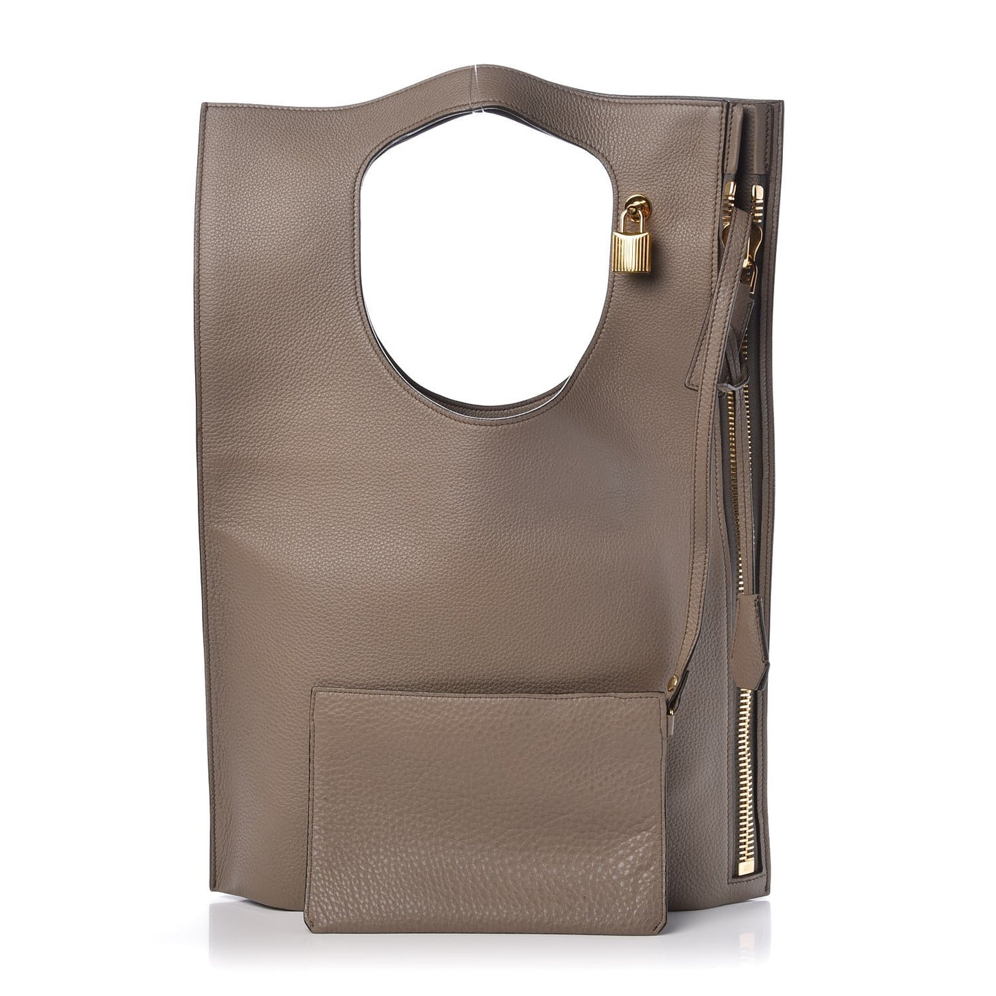 Calfskin Small Alix Hobo Warm Taupe