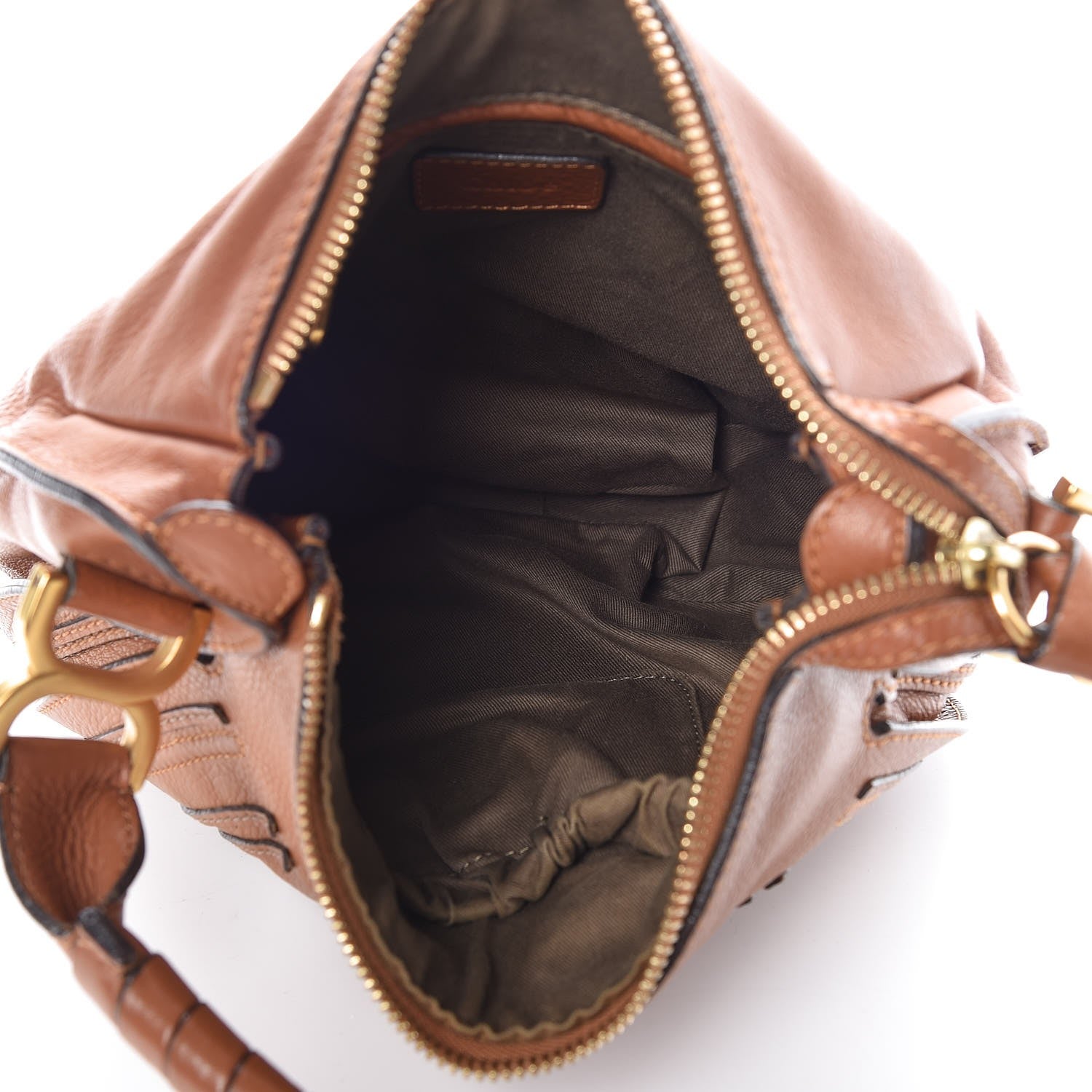 Chloe Calfskin Medium Marcie Hobo Tan 5 of 7