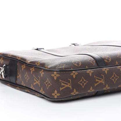 Louis Vuitton Monogram Macassar Porte-Documents Voyage PM 5 of 8