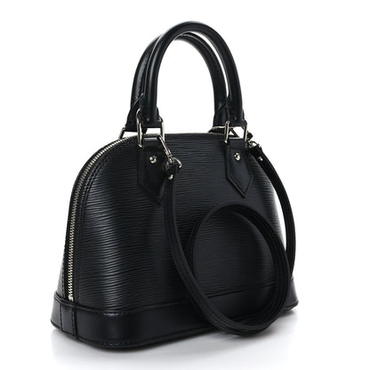 Louis Vuitton Epi Alma BB Black 3 of 8