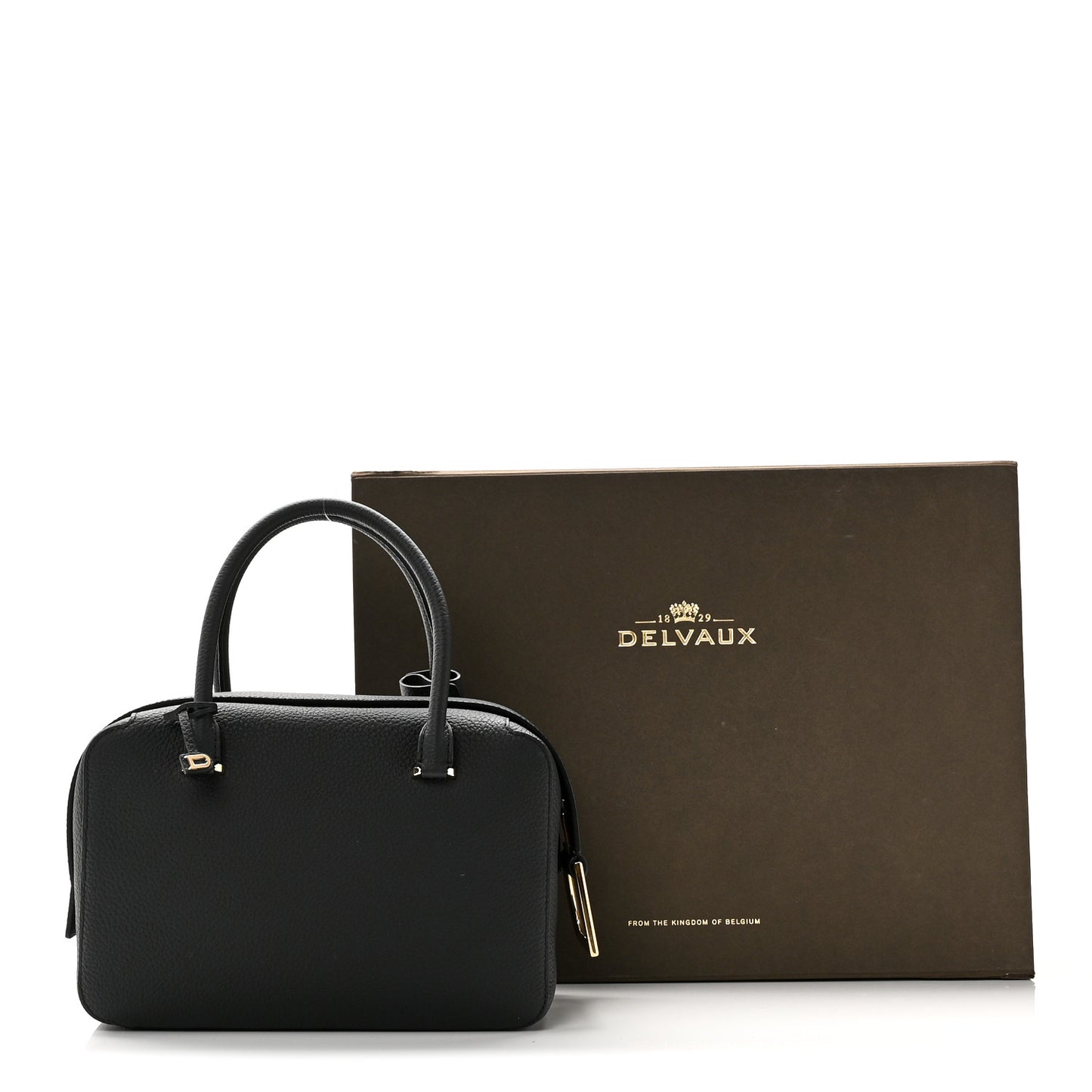 Taurillon Soft Cool Box MM Satchel Black