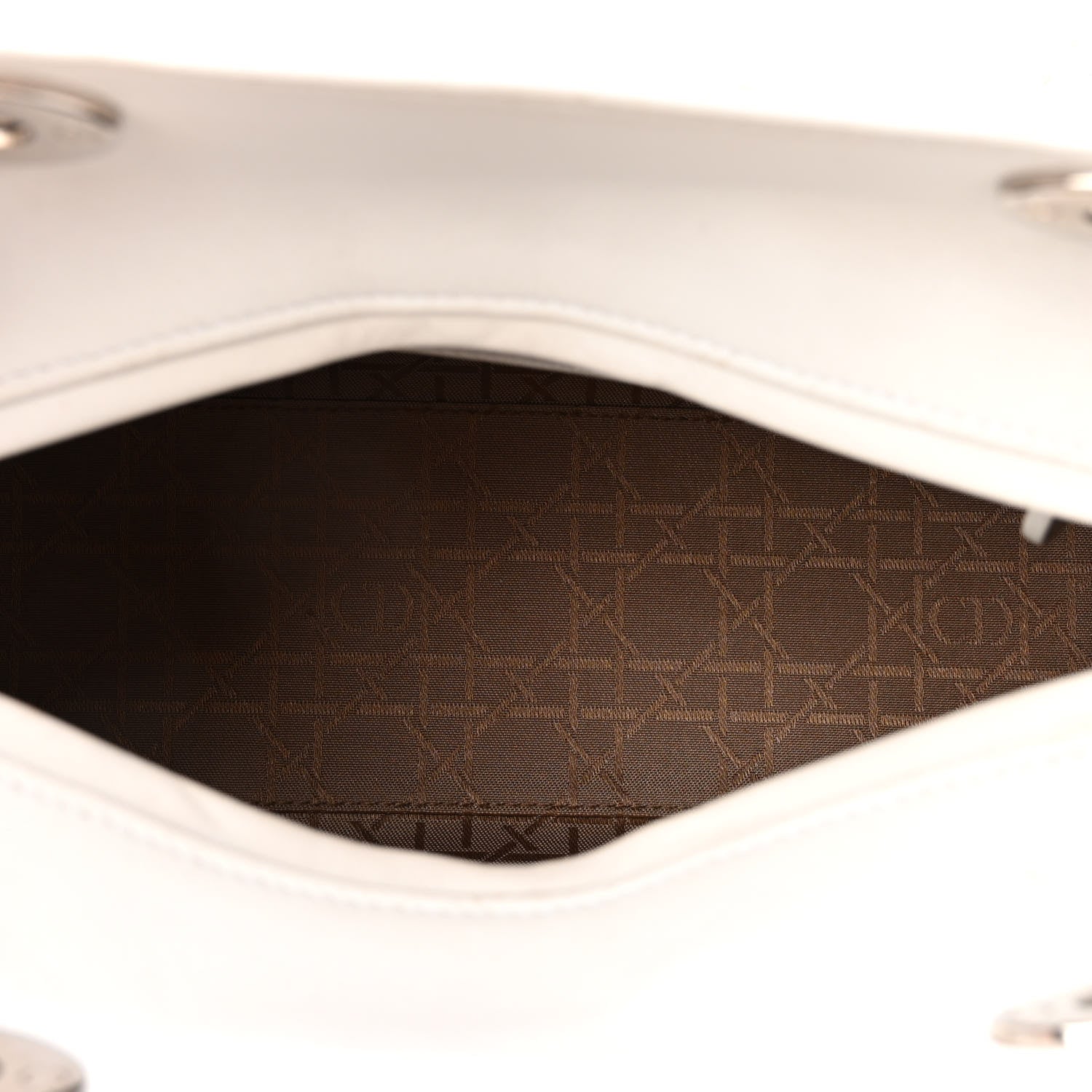 Christian Dior Lambskin Cannage Medium Lady Dior 4 of 9
