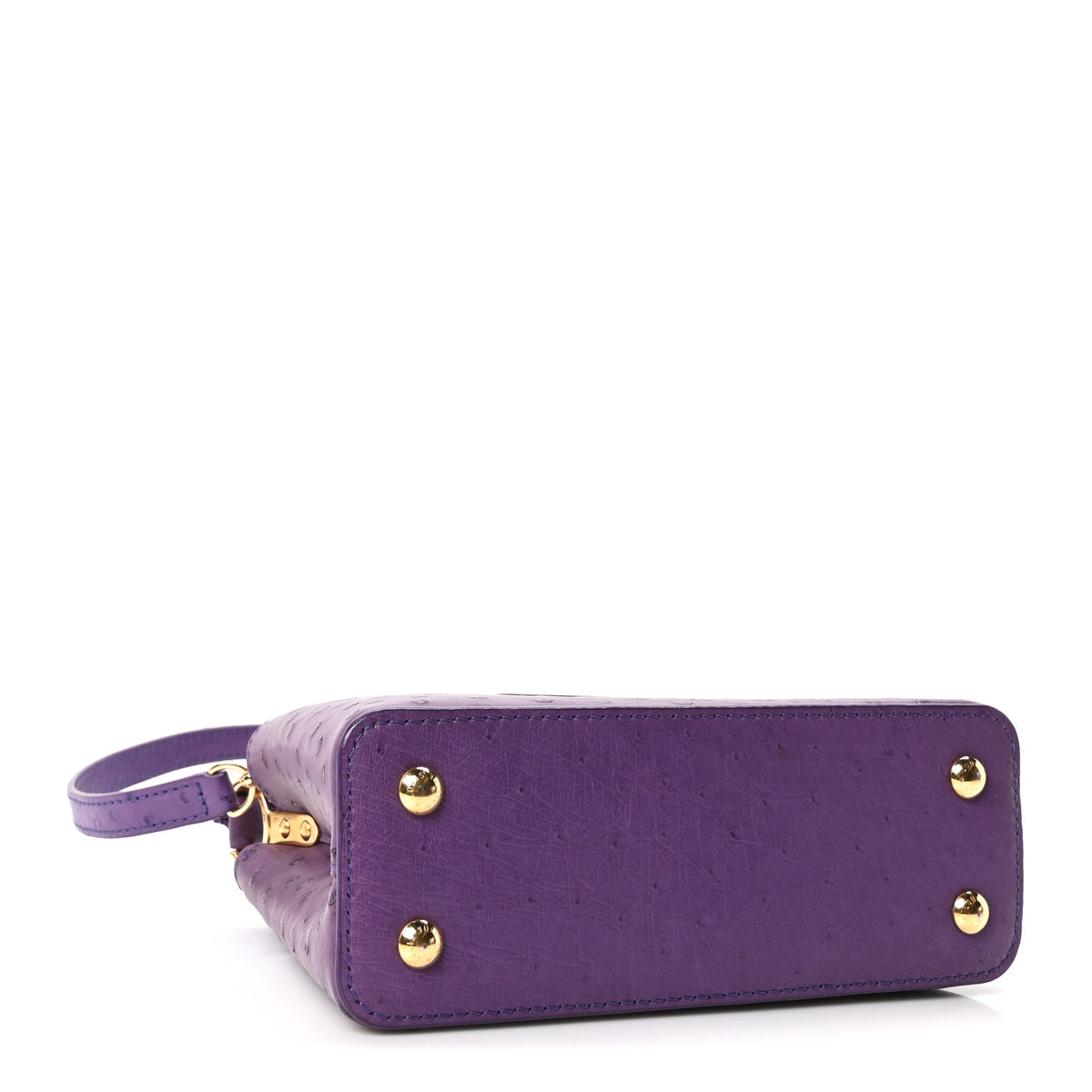 Louis Vuitton Ostrich Capucines Mini Amethyst 3 of 8