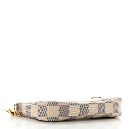Louis Vuitton Damier Azur Mini Pochette Accessories 4 of 9