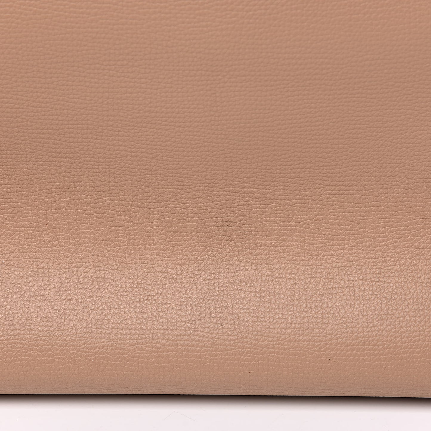 Grainy Calfskin Haymarket Check Medium Reversible Tote Camel
