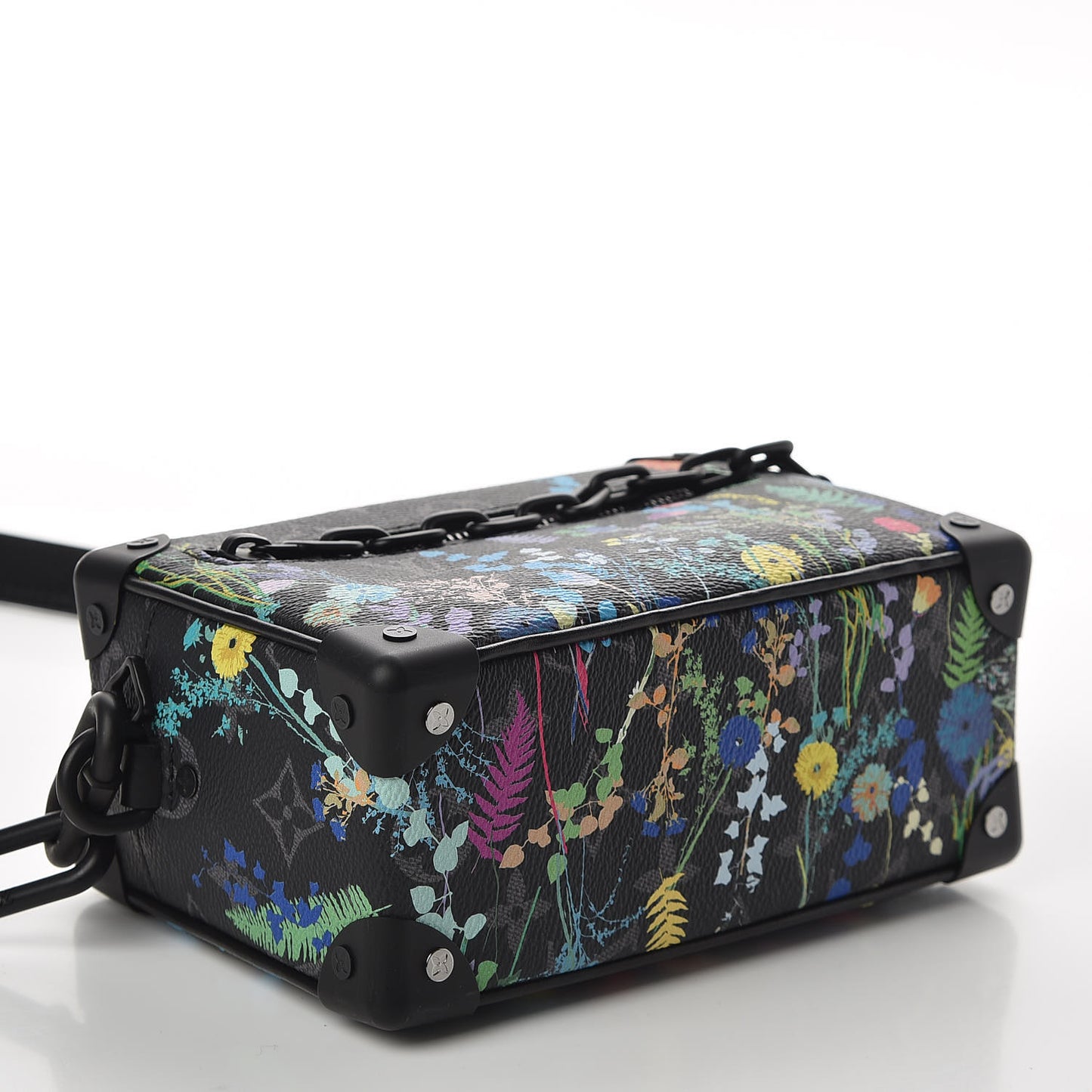 Monogram Eclipse Flower Print Mini Soft Trunk