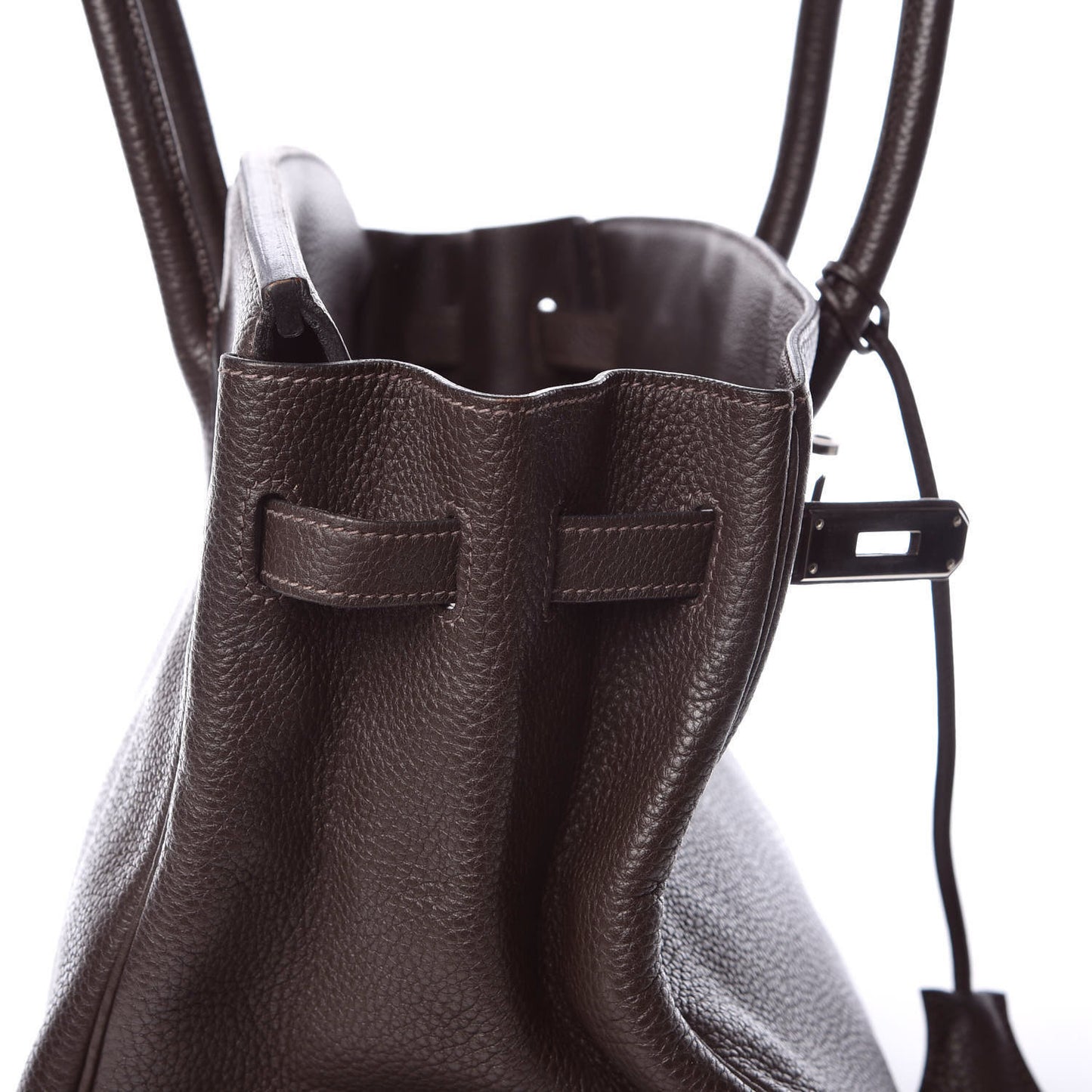 Taurillon Clemence Birkin 35 Chocolate