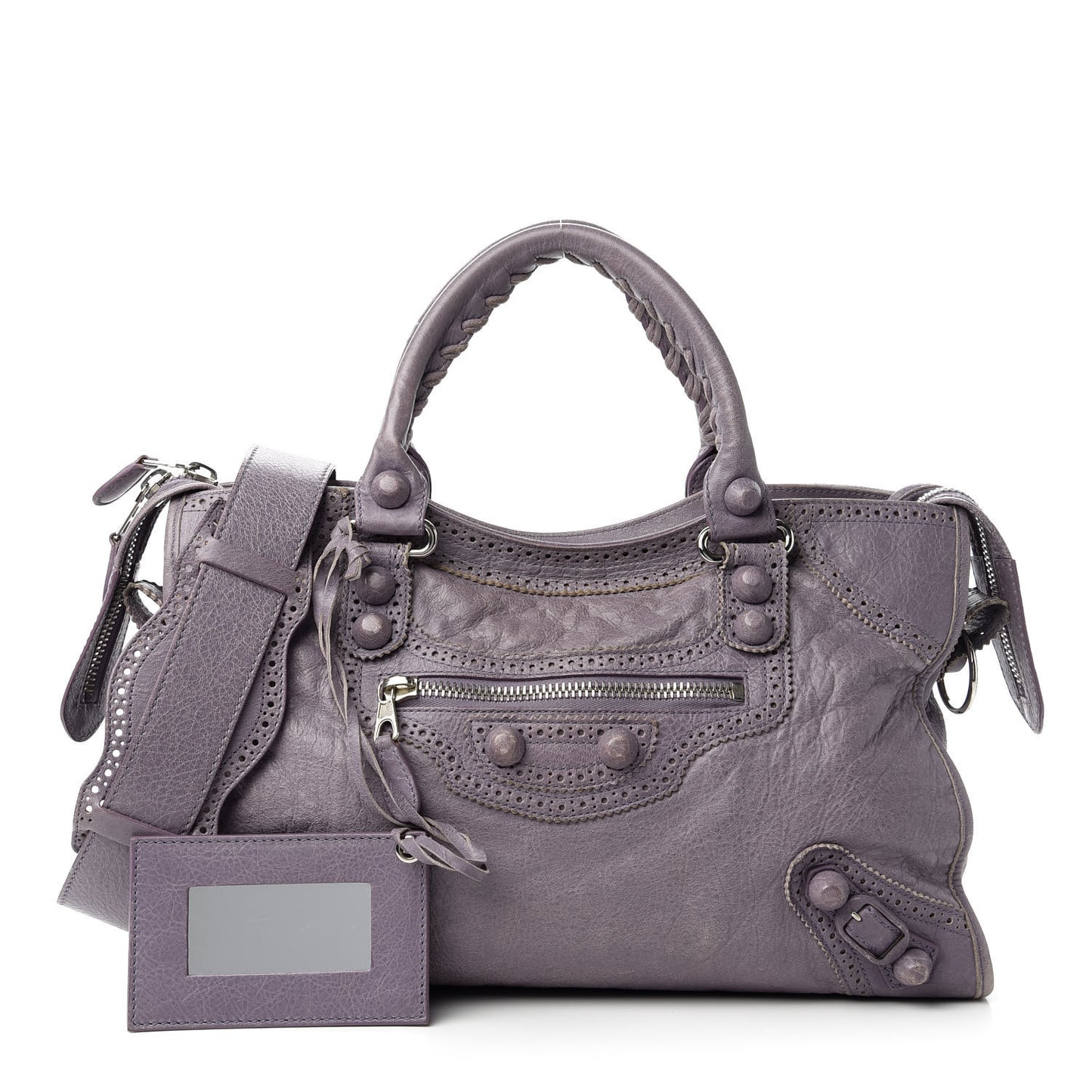 Agneau Giant Brogues Hardware City Glycine