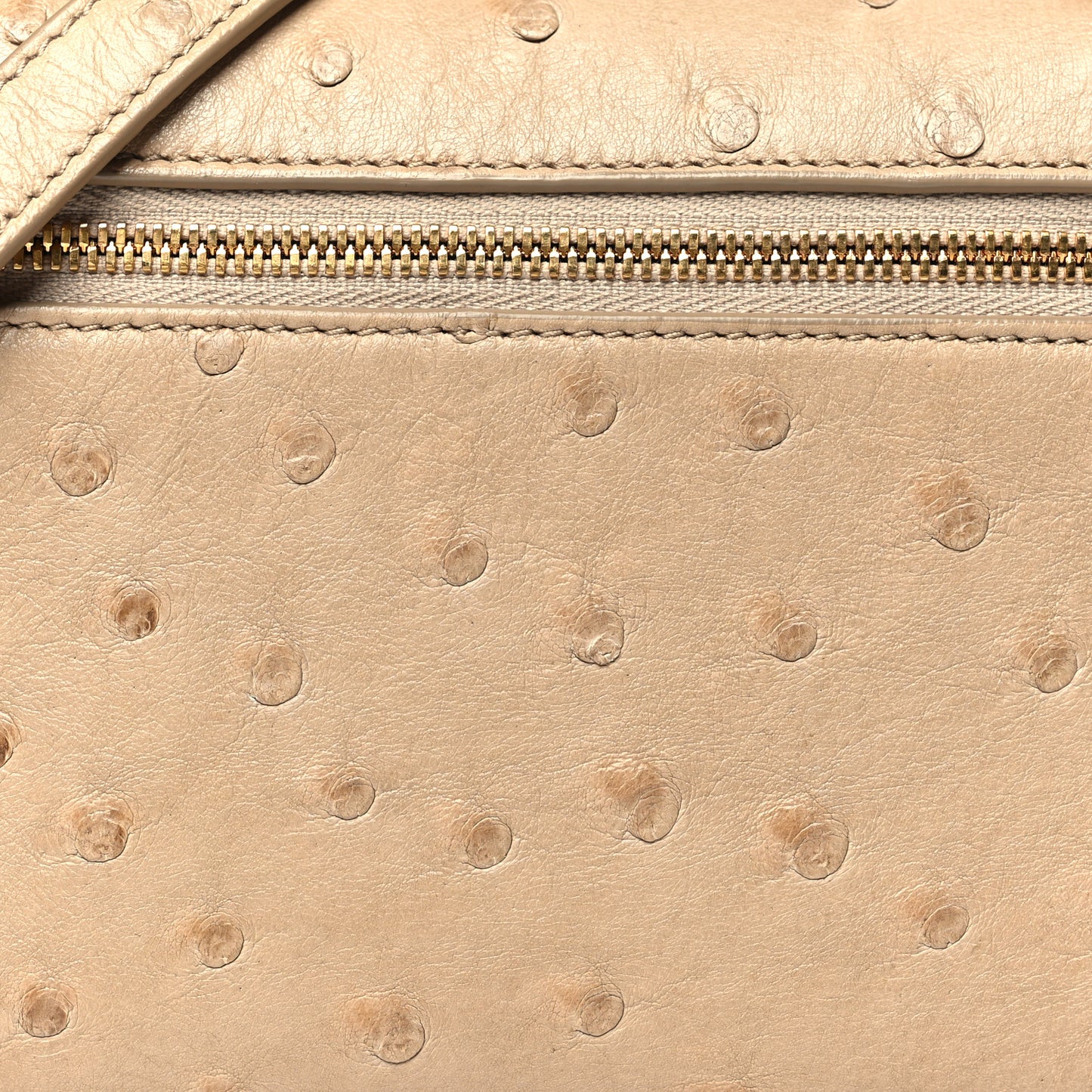 Ostrich L19 Extra Pocket Pouch Beige