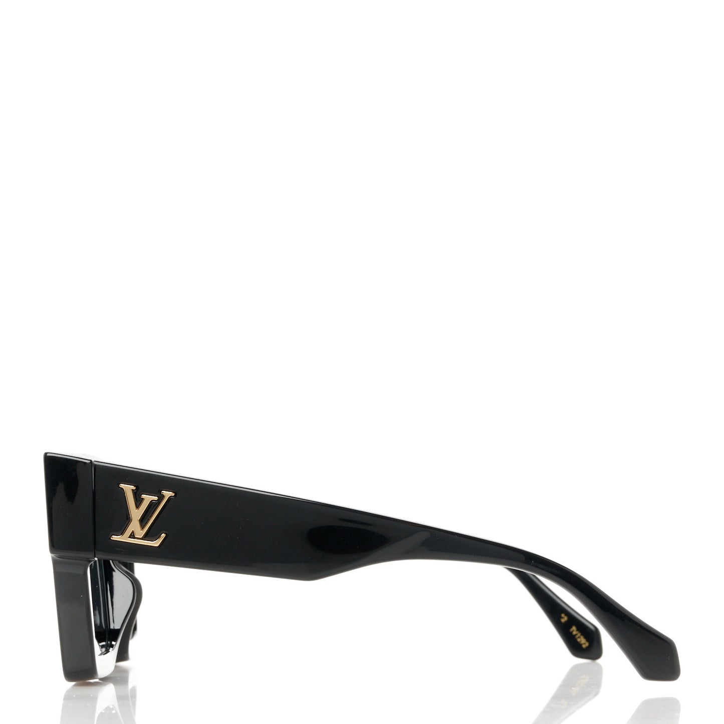 Acetate Swarovski Crystal Cyclone Sunglasses Z1578W Black