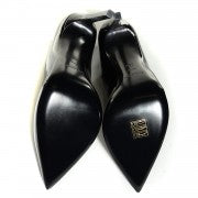 Saint Laurent Patent Classic Paris 105 Escarpin Pumps 39.5 Black 5 of 16
