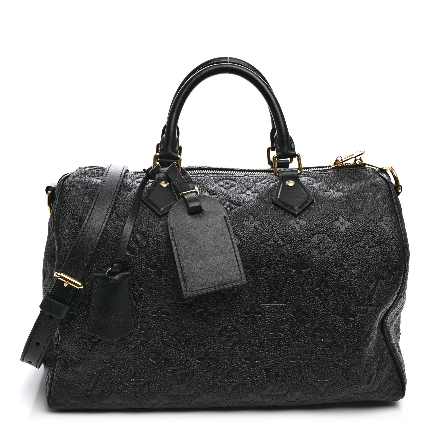 Louis Vuitton Empreinte Monogram Speedy Soft 30 Black 1 of 9