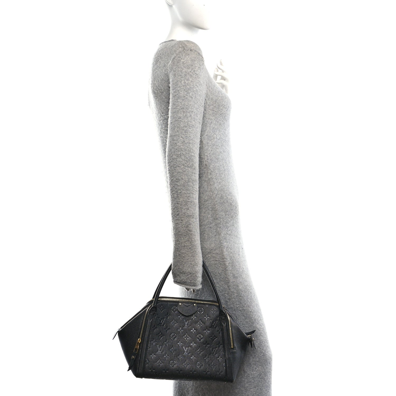 Louis Vuitton Empreinte Marais MM Black 3 of 17