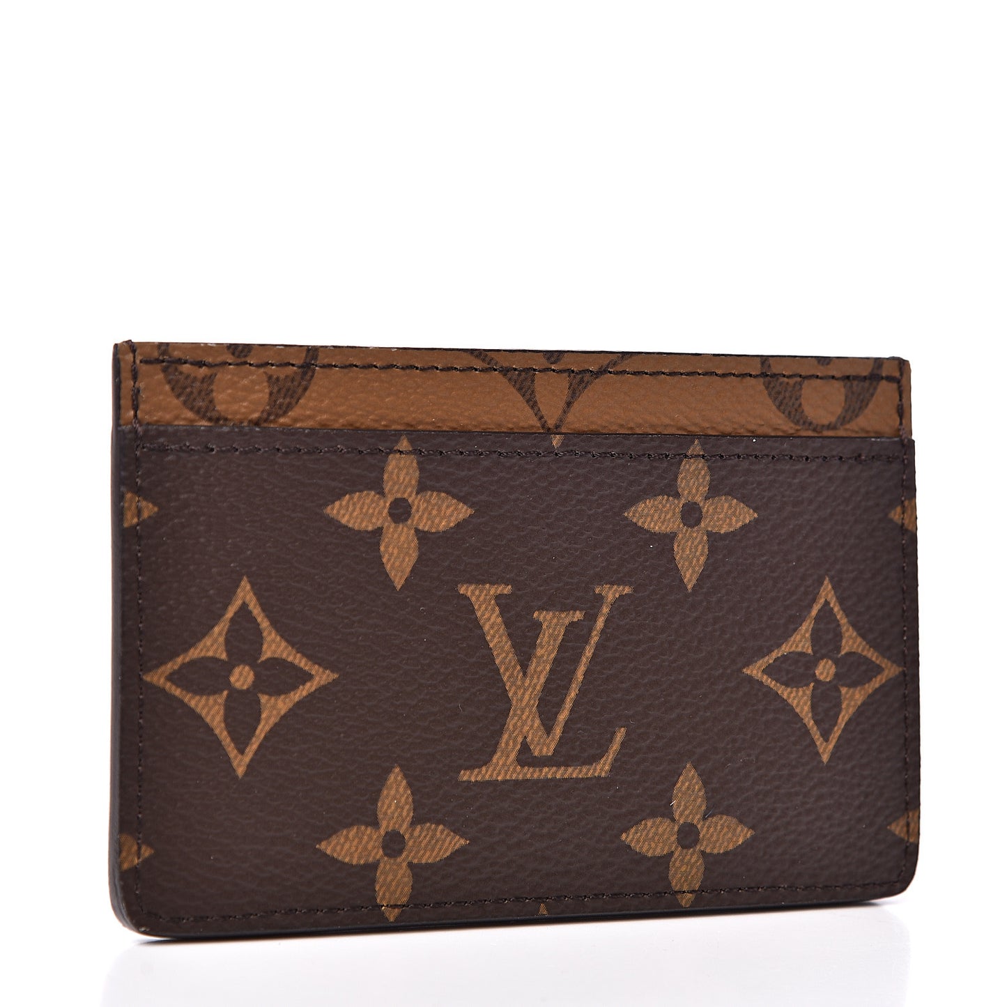 Reverse Monogram Card Holder