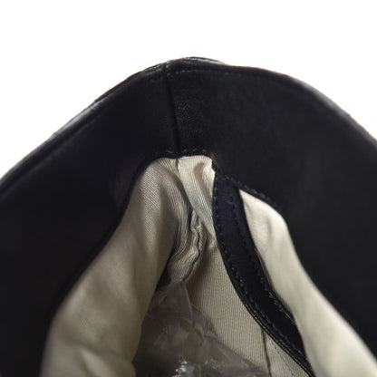 Chanel Washed Lambskin Chain Around Hobo Black 14 of 16