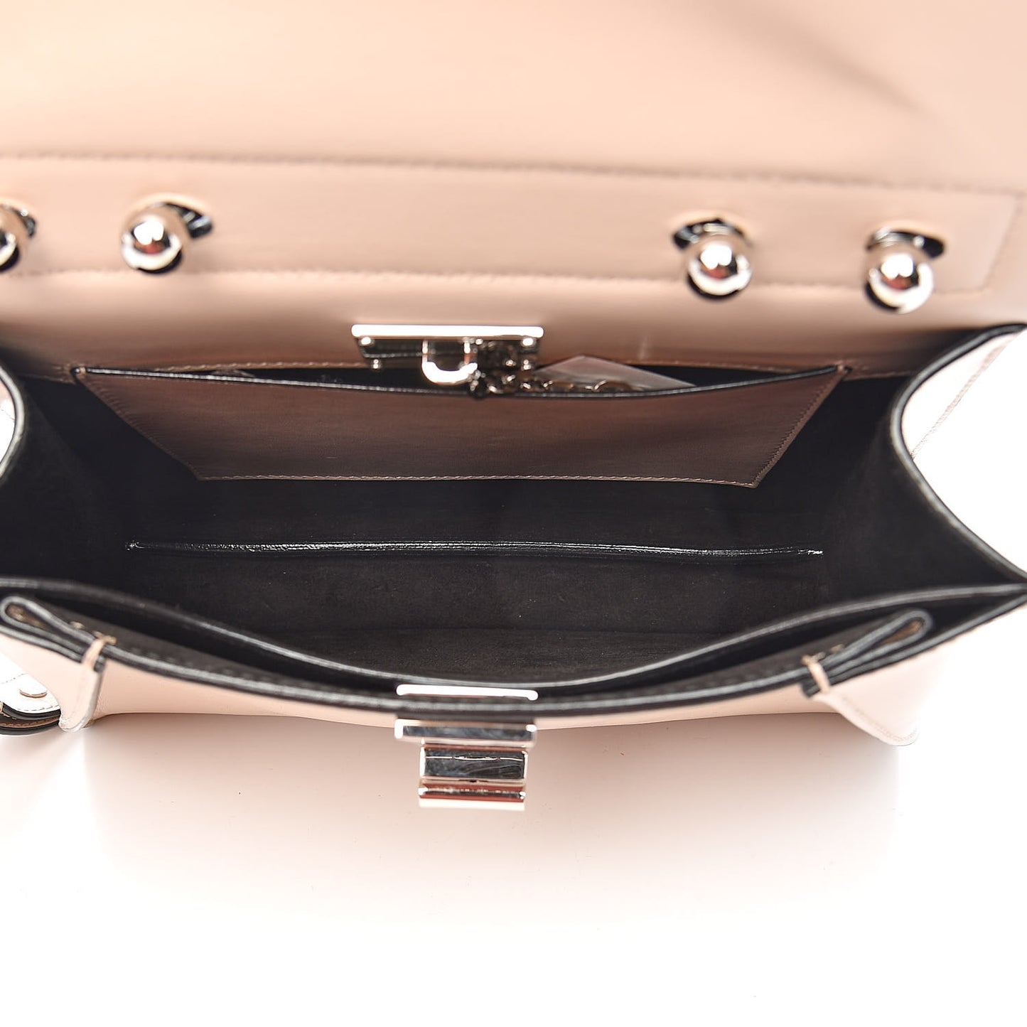 Calfskin Small Hava Top Handle Bag Sand
