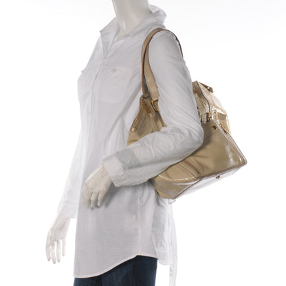 Saint Laurent Patent Small Downtown Nude 2 of 8