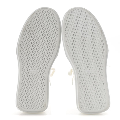 Hermes Calfskin Mens Haru Derby Sneakers 42 White 6 of 10