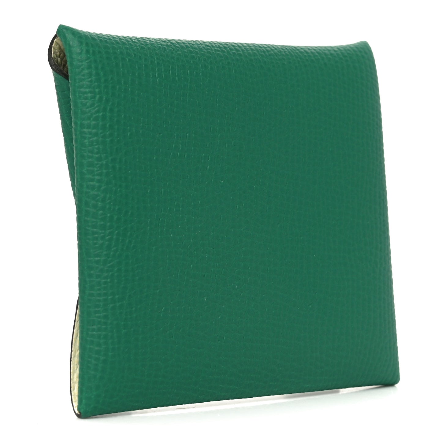 Epsom Bastia Verso Coin Purse Vert Vertigo Jaune Milton