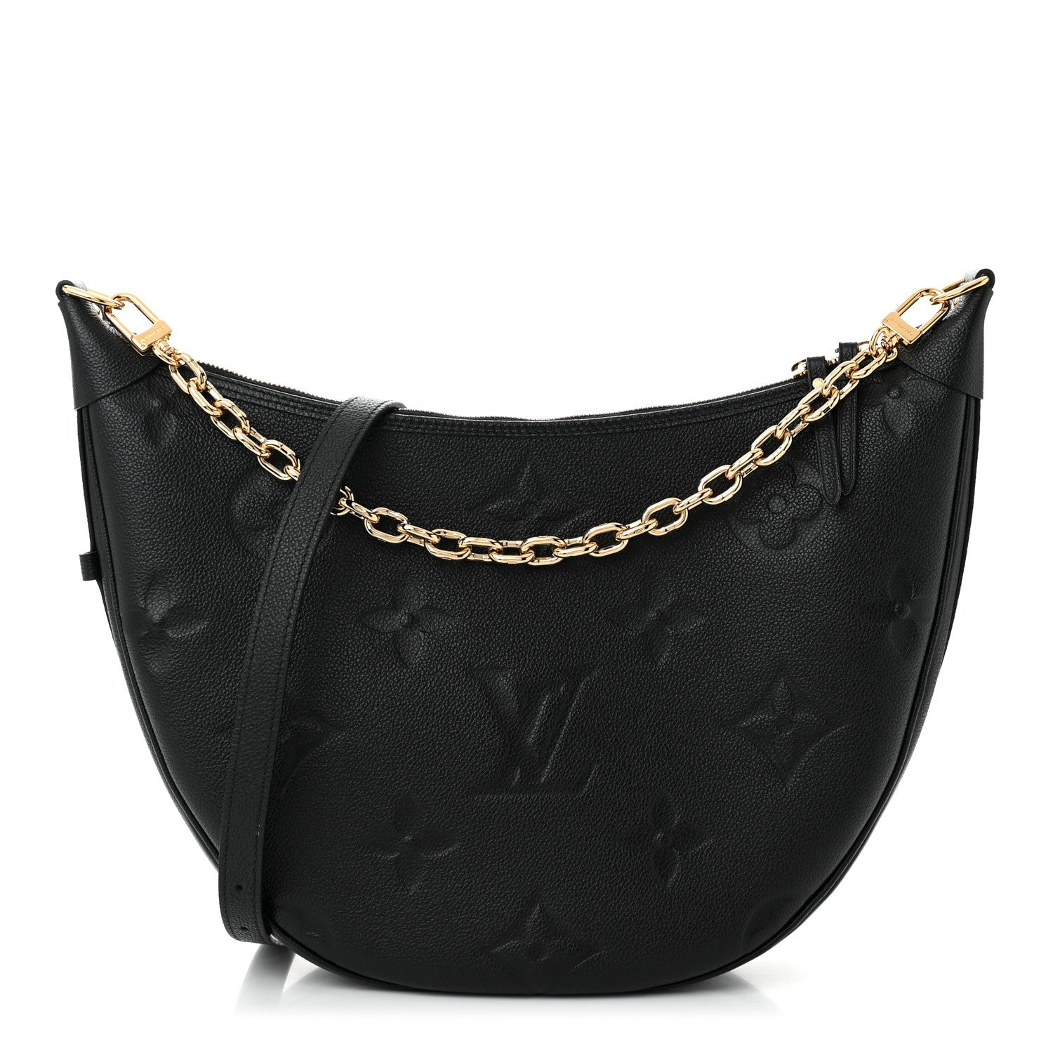 Louis Vuitton Empreinte Monogram Giant Loop Hobo Black 1 of 10