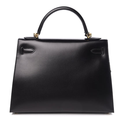 Hermes Box Kelly Sellier 32 Black 4 of 37