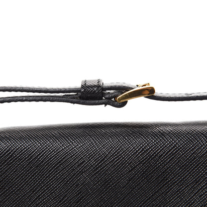 Prada Saffiano Lux Clutch Black 12 of 12