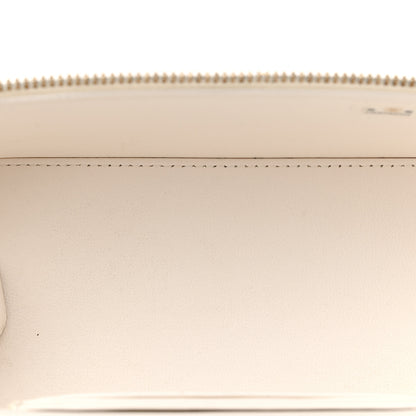 Chanel Caviar Quilted Sweetheart Vanity Case White 5 of 12