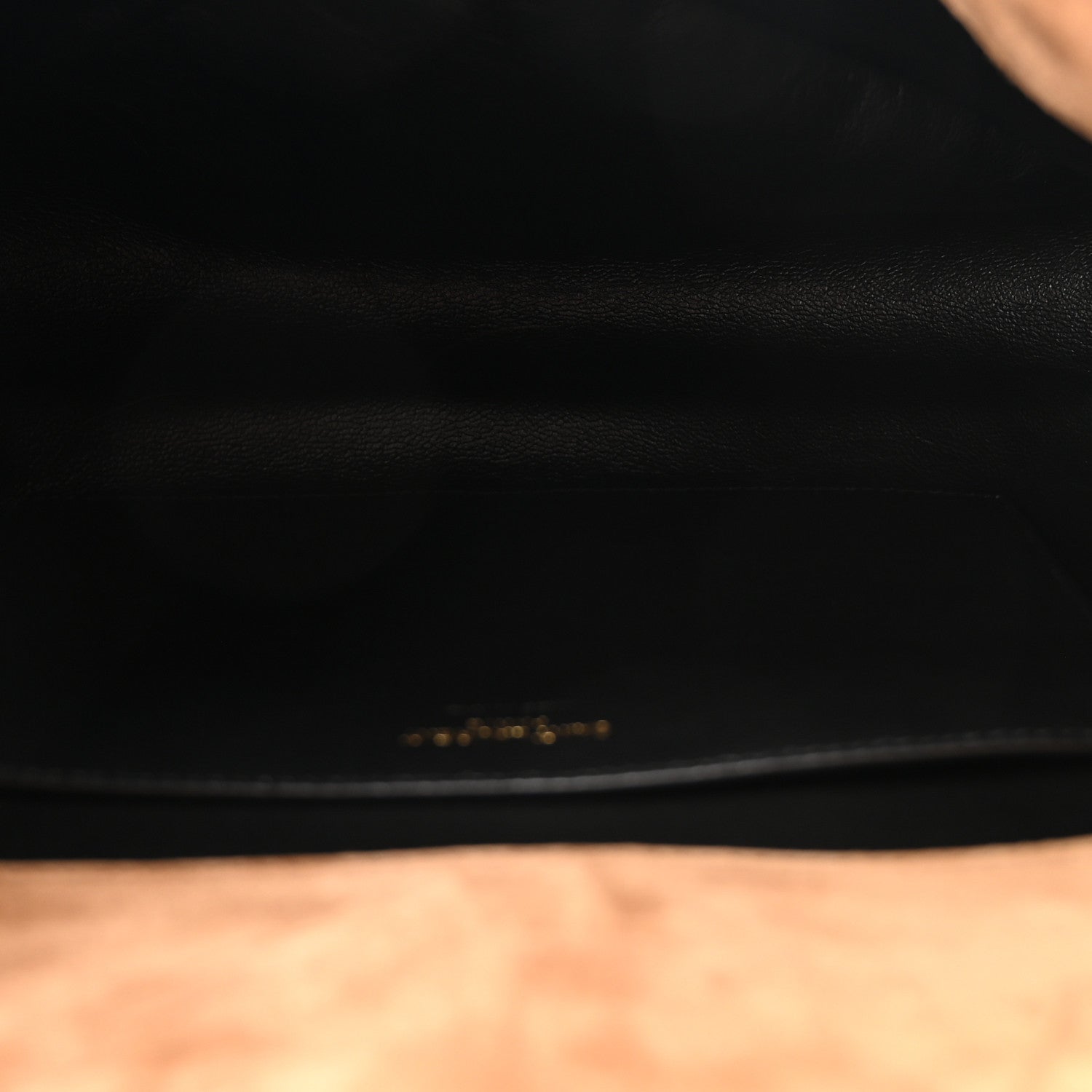 Saint Laurent Suede Large Cassandre Envelope Pouch Golden Leaf 5 of 9