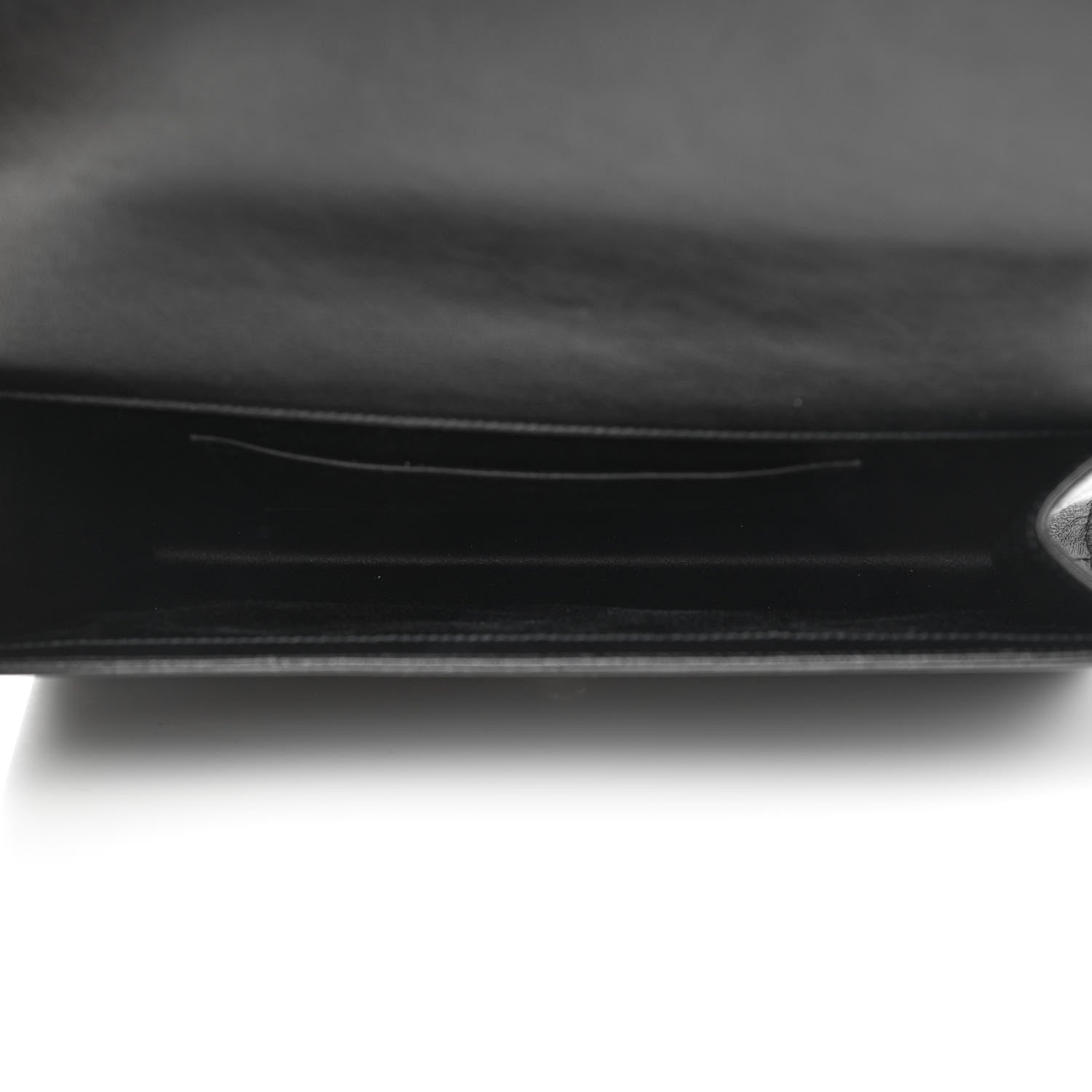 Saint Laurent Calfskin Monogram Large Belle De Jour Clutch Black 7 of 13