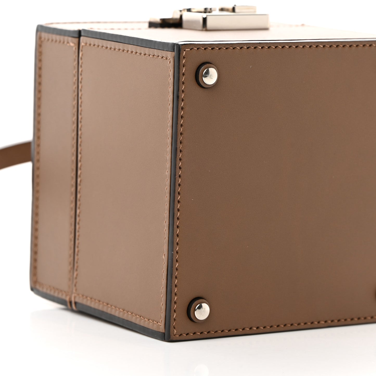 Calfskin Mini Vanity Case Clutch