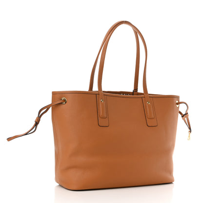 MCM Calfskin Medium Liz Reversible Shopper Tote Cognac 5 of 17
