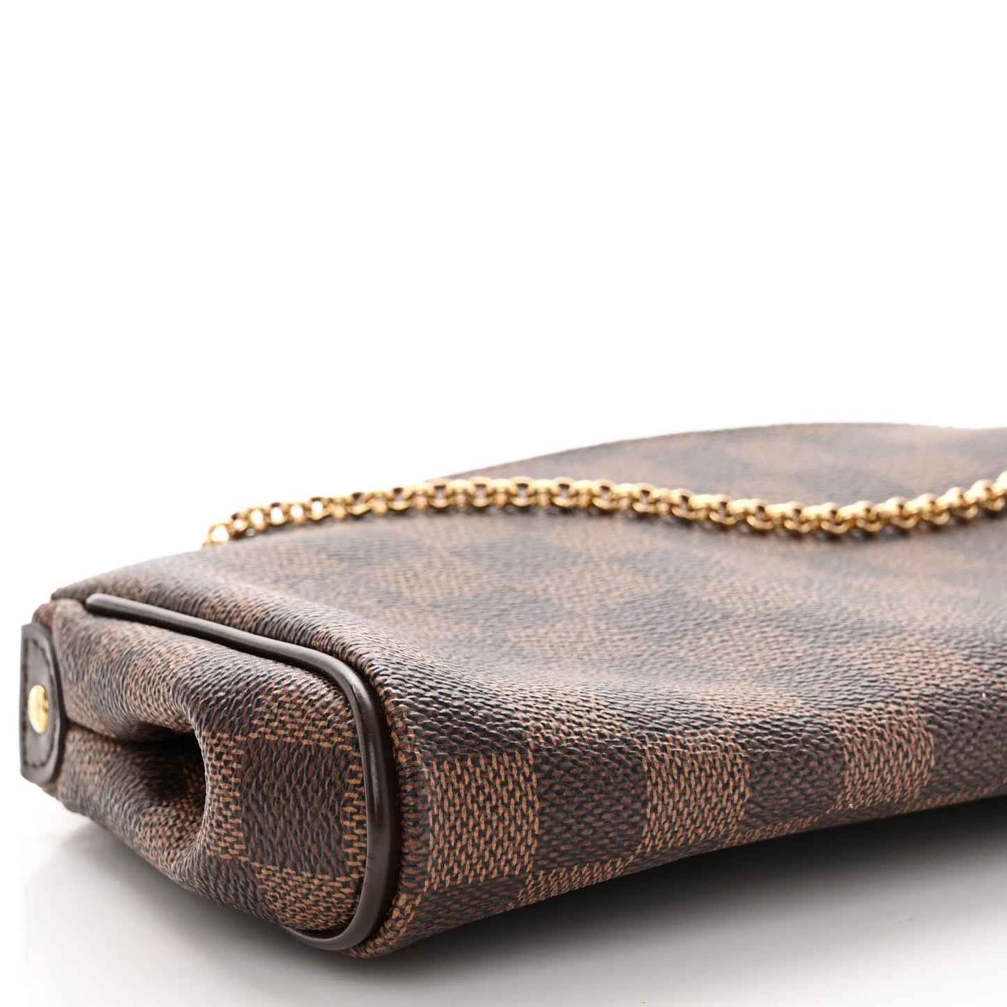 LOUIS VUITTON Damier Ebene Eva Clutch
