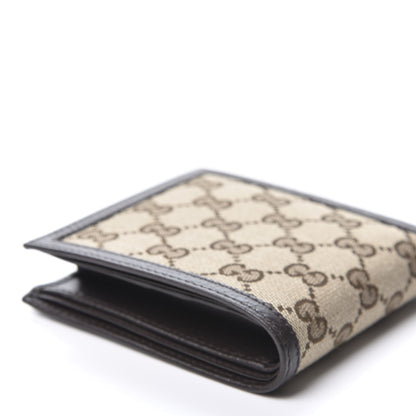 Gucci Monogram Bi-Fold Wallet Dark Brown 8 of 11