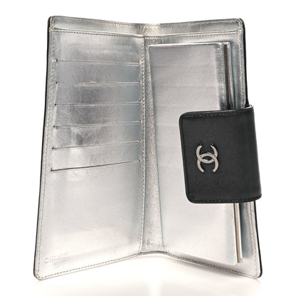Chanel Calfskin Lucky Symbols French Wallet Black 5 of 11