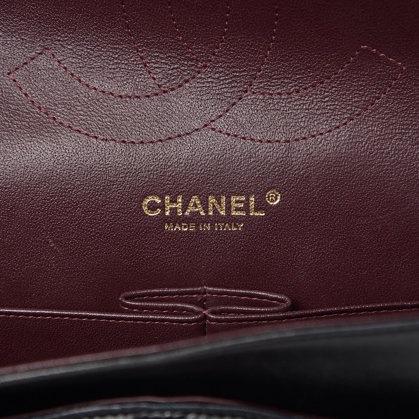 Lambskin Quilted Jumbo Double Flap Black