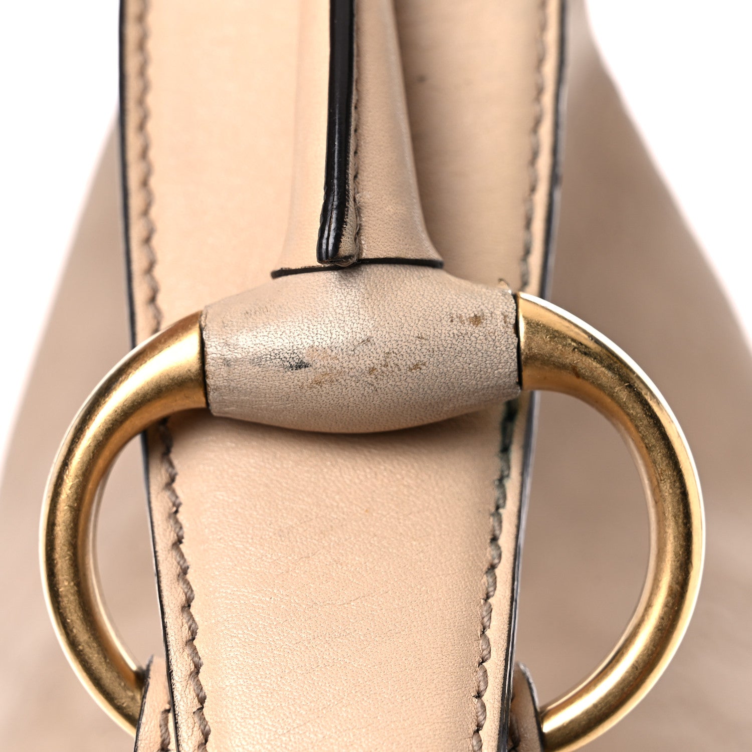 Gucci Guccissima Medium Horsebit Chain Hobo Winter Rose 17 of 23