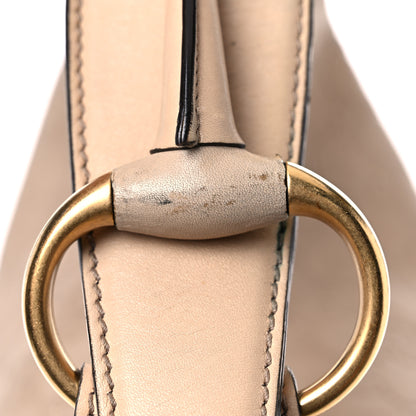 Gucci Guccissima Medium Horsebit Chain Hobo Winter Rose 17 of 23
