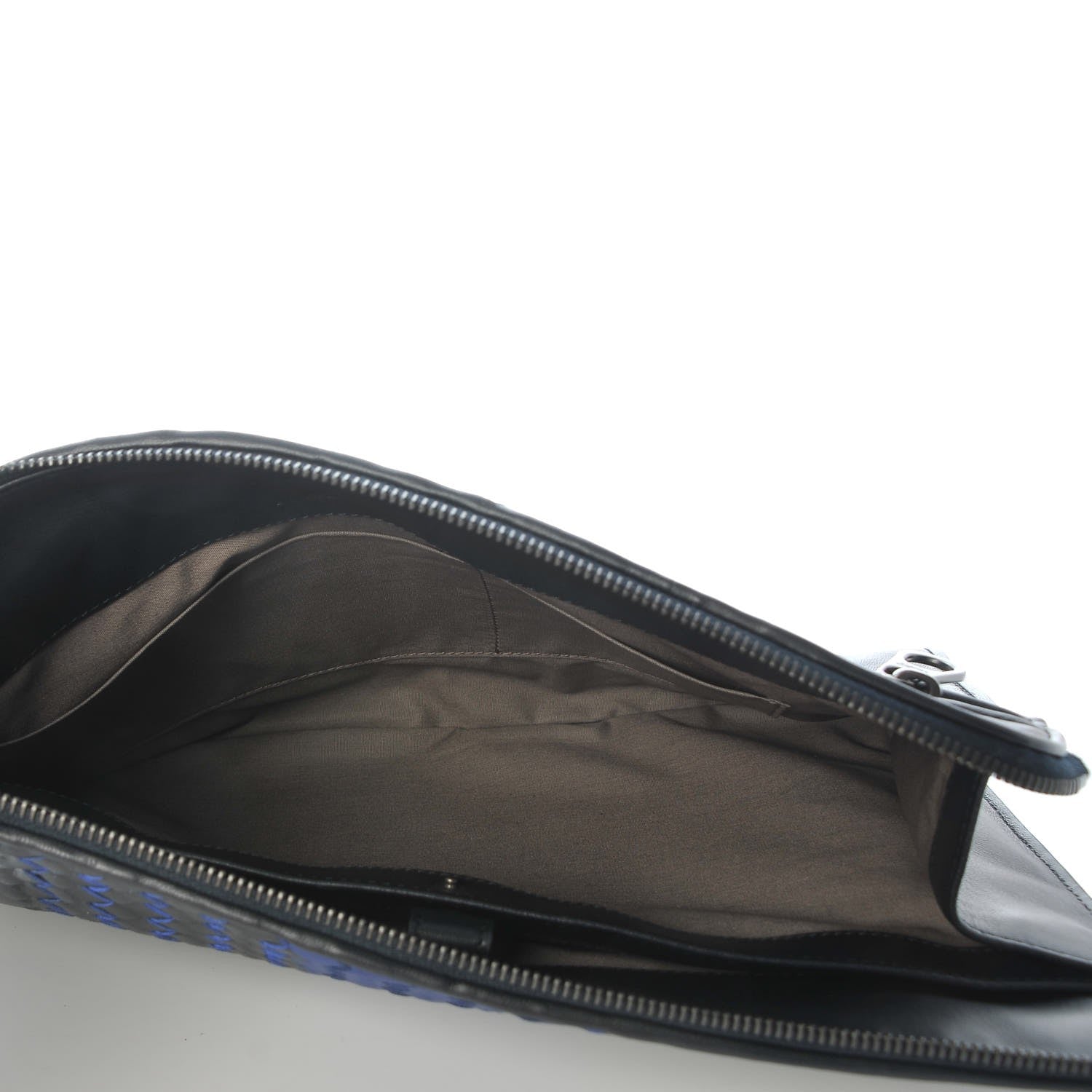 Bottega Veneta Nappa Intrecciato Document Case Tourmaline Cobalt Blue 5 of 8