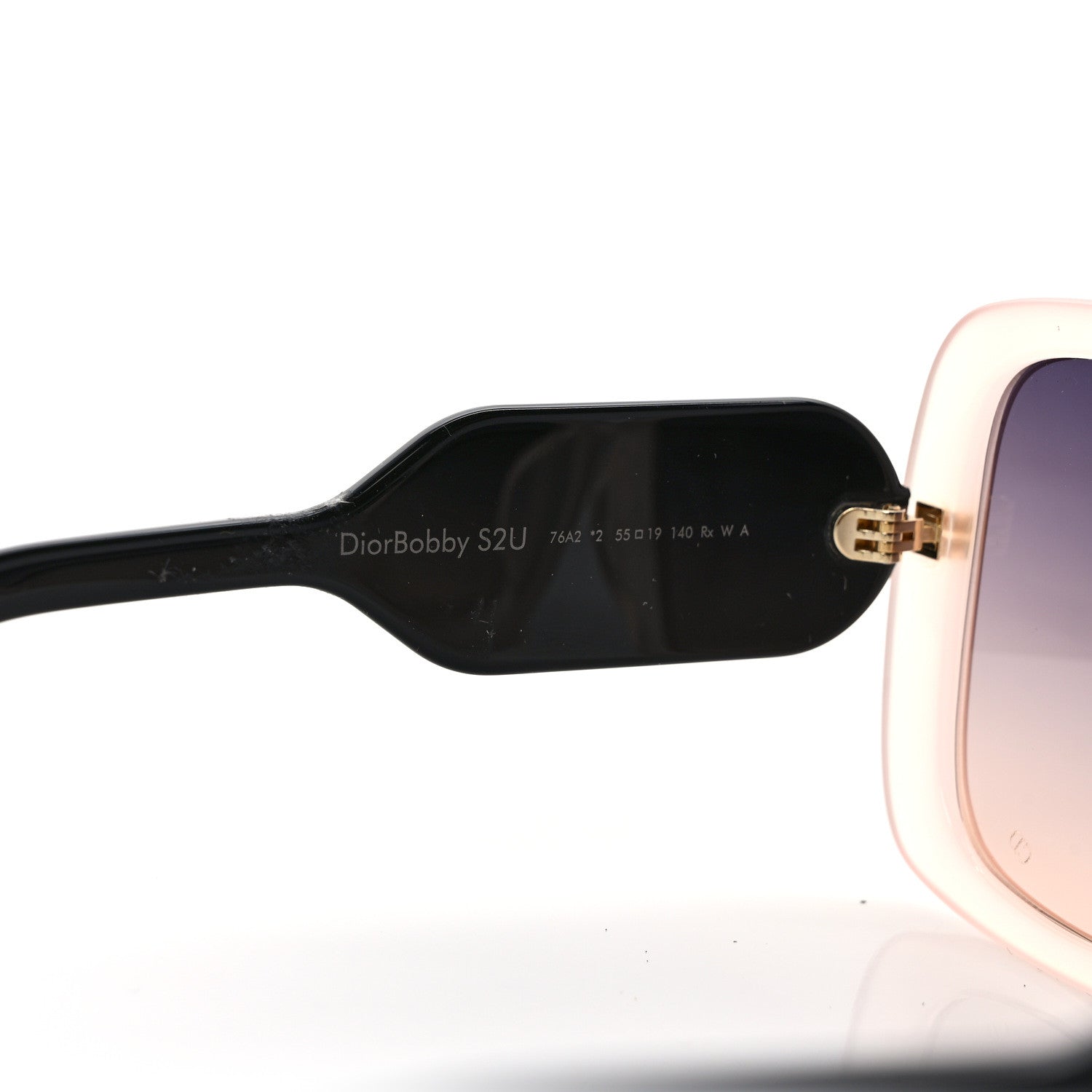 Christian Dior Acetate Diorbobby S2U Sunglasses Pink Black 7 of 7