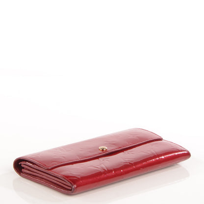 Louis Vuitton Vernis Sarah Wallet Pomme D'Amour 3 of 6