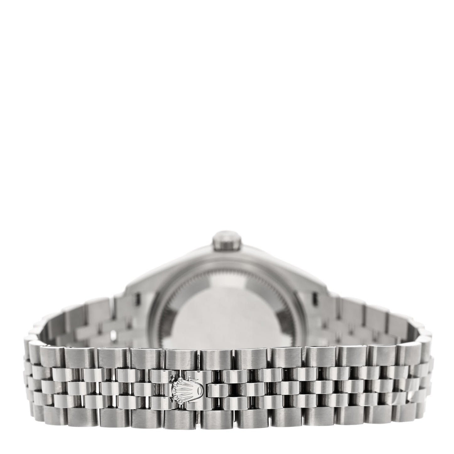 Stainless Steel 18K White Gold Diamond 28mm Oyster Perpetual Datejust Watch Dark Grey 279384RBR