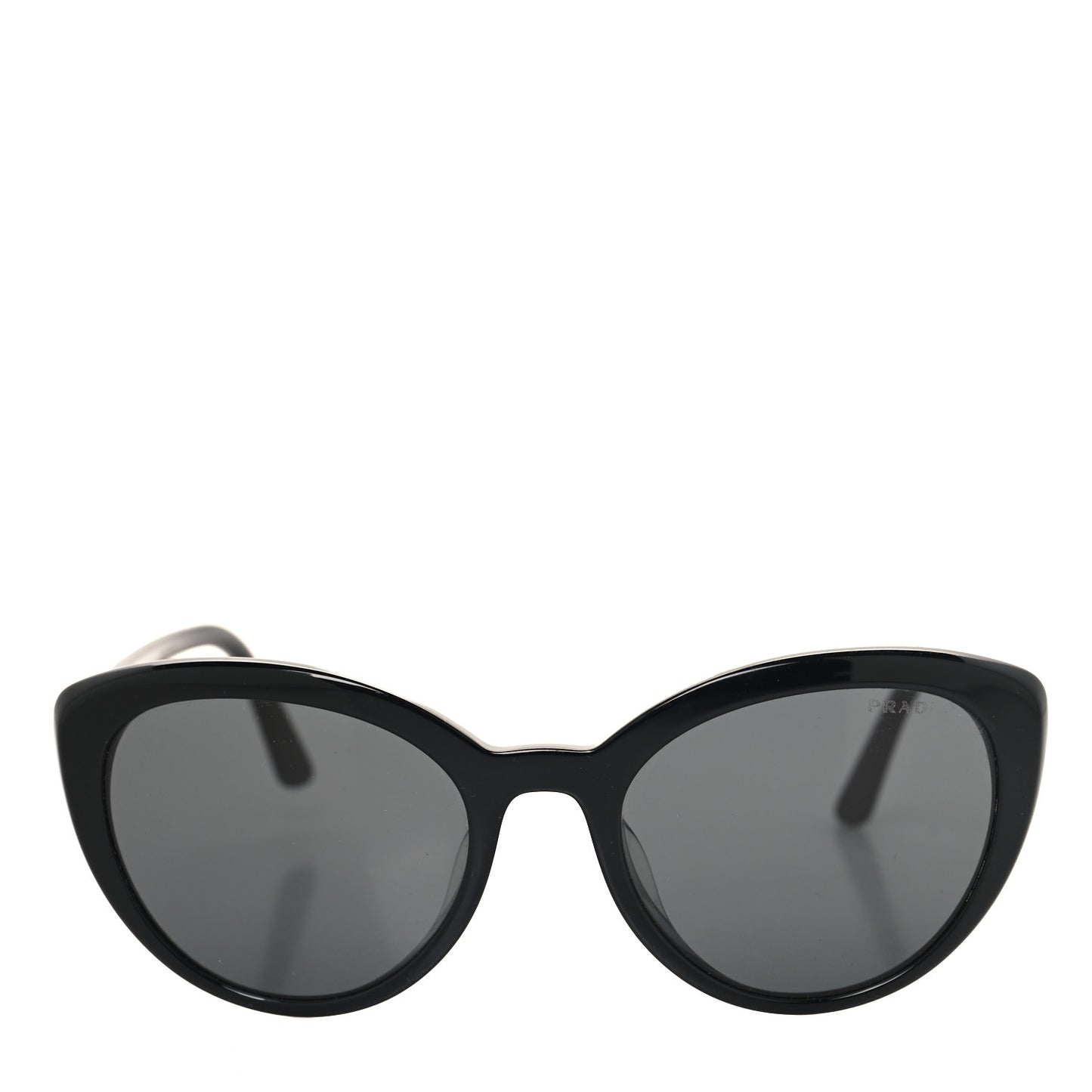 Acetate Cat Eye Sunglasses SPR 02V Black
