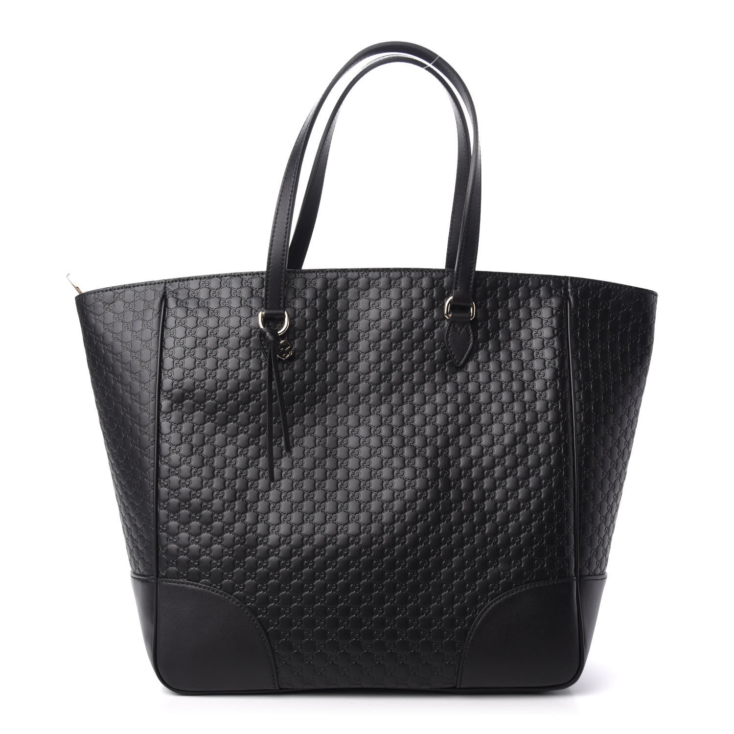Gucci Microguccissima Bree Zippered Tote Black 1 of 9
