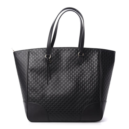 Gucci Microguccissima Bree Zippered Tote Black 1 of 9